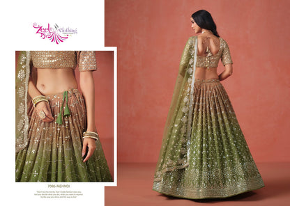 Elegance Zeel Georgette Lehenga Choli Wholesale