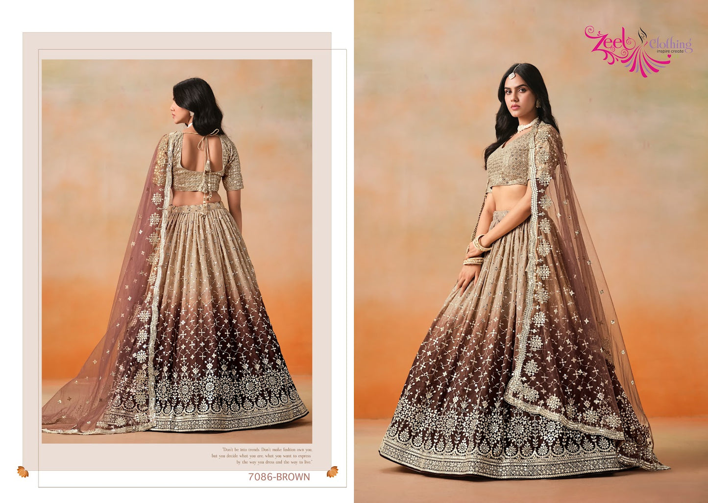 Elegance Zeel Georgette Lehenga Choli Wholesale