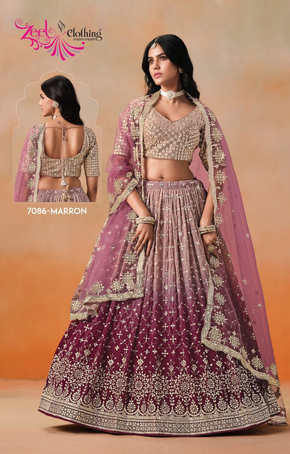 Elegance Zeel Georgette Lehenga Choli Wholesale