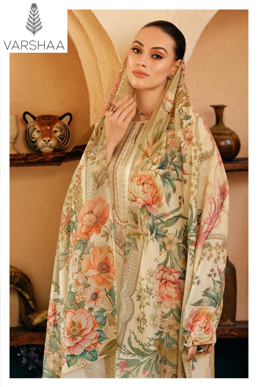 Elena 11 Varshaa Viscose Muslin Pakistani Salwar Suits Wholesale