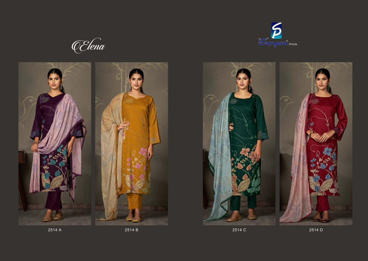 Elena Sargam Prints Pure Jam Pant Style Suits Exporter Gujarat