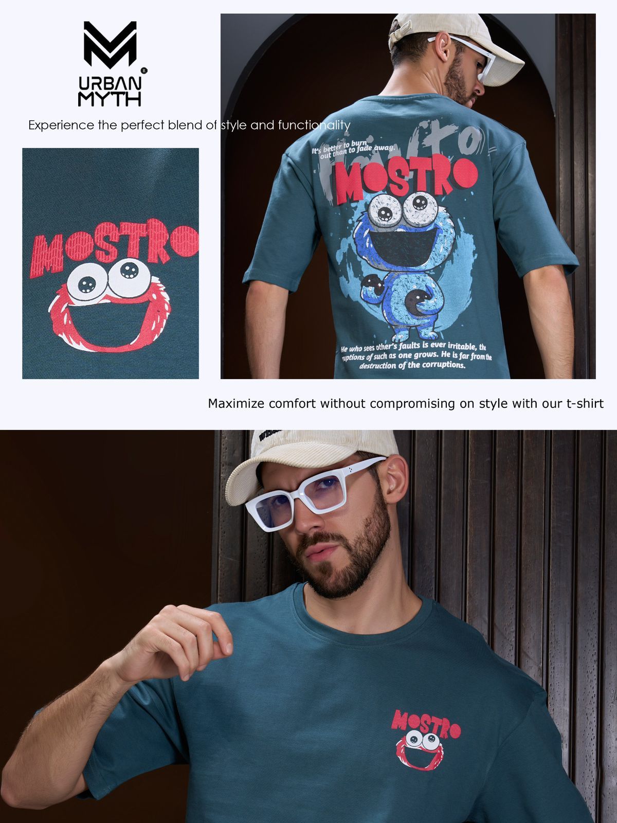 Elevate Series 1006 Urban Myth Looper Mens Tshirts Supplier Gujarat