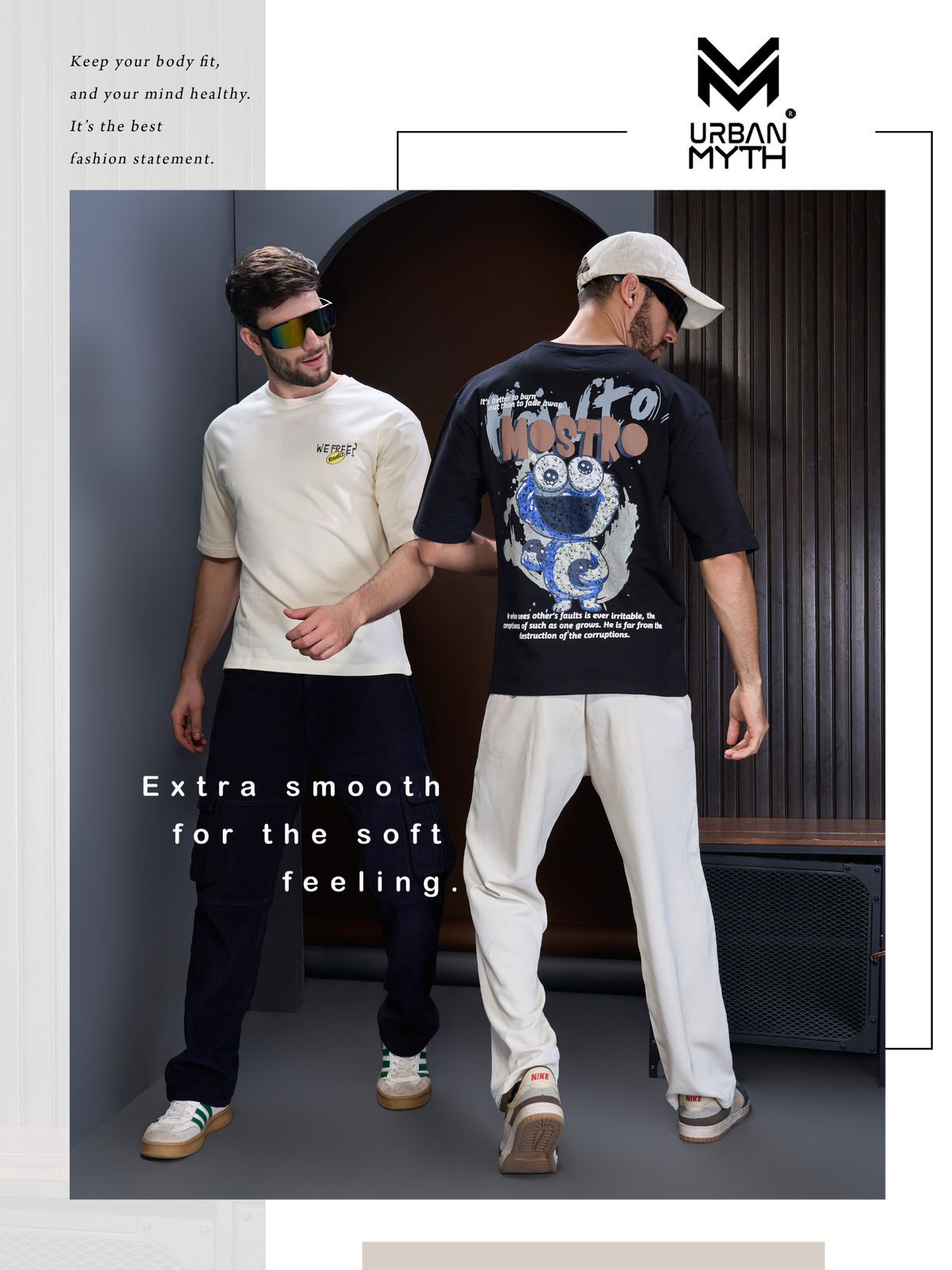 Elevate Series 1006 Urban Myth Looper Mens Tshirts Supplier Gujarat