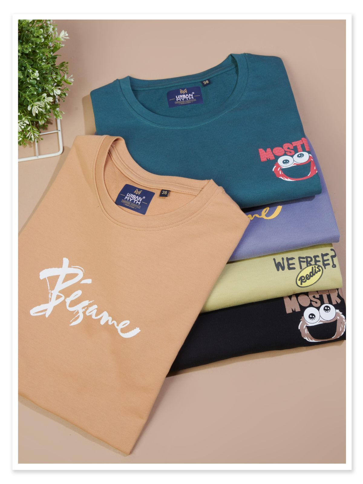 Elevate Series 1006 Urban Myth Looper Mens Tshirts Supplier Gujarat
