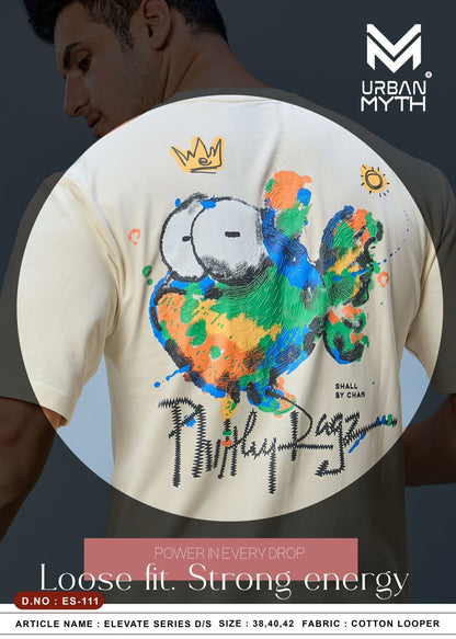 Elevate Series 111 Urban Myth Cotton Looper Mens Tshirts Exporter Gujarat