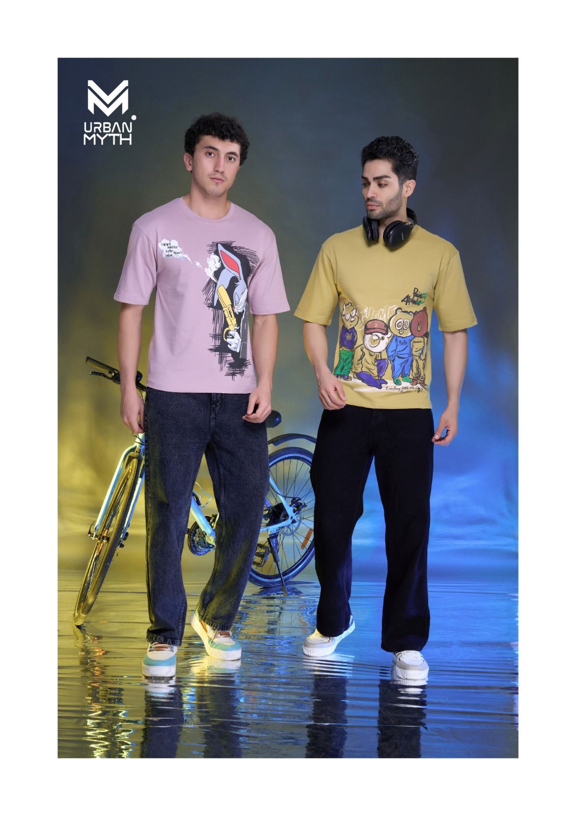 Elevate Series Es 109 Urban Myth Cotton Looper Mens Tshirts Manufacturer India