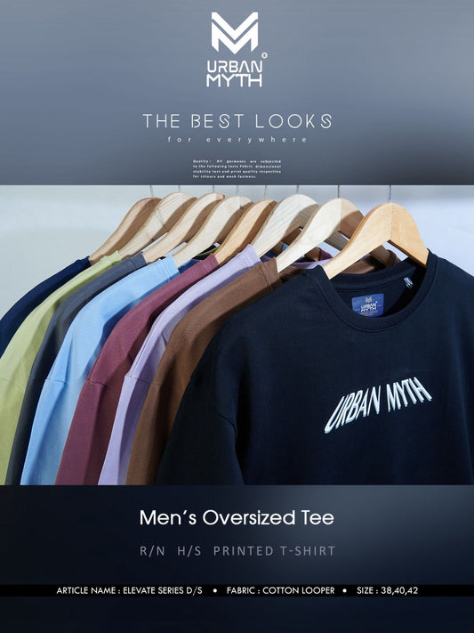 Elevate Series Urban Myth Cotton Looper Mens Tshirts Wholesale
