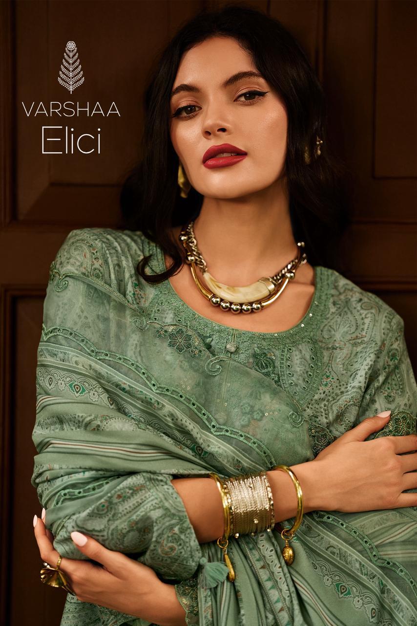 Elici Varsha Fashions Viscose Pashmina Pashmina Suits Wholesaler India