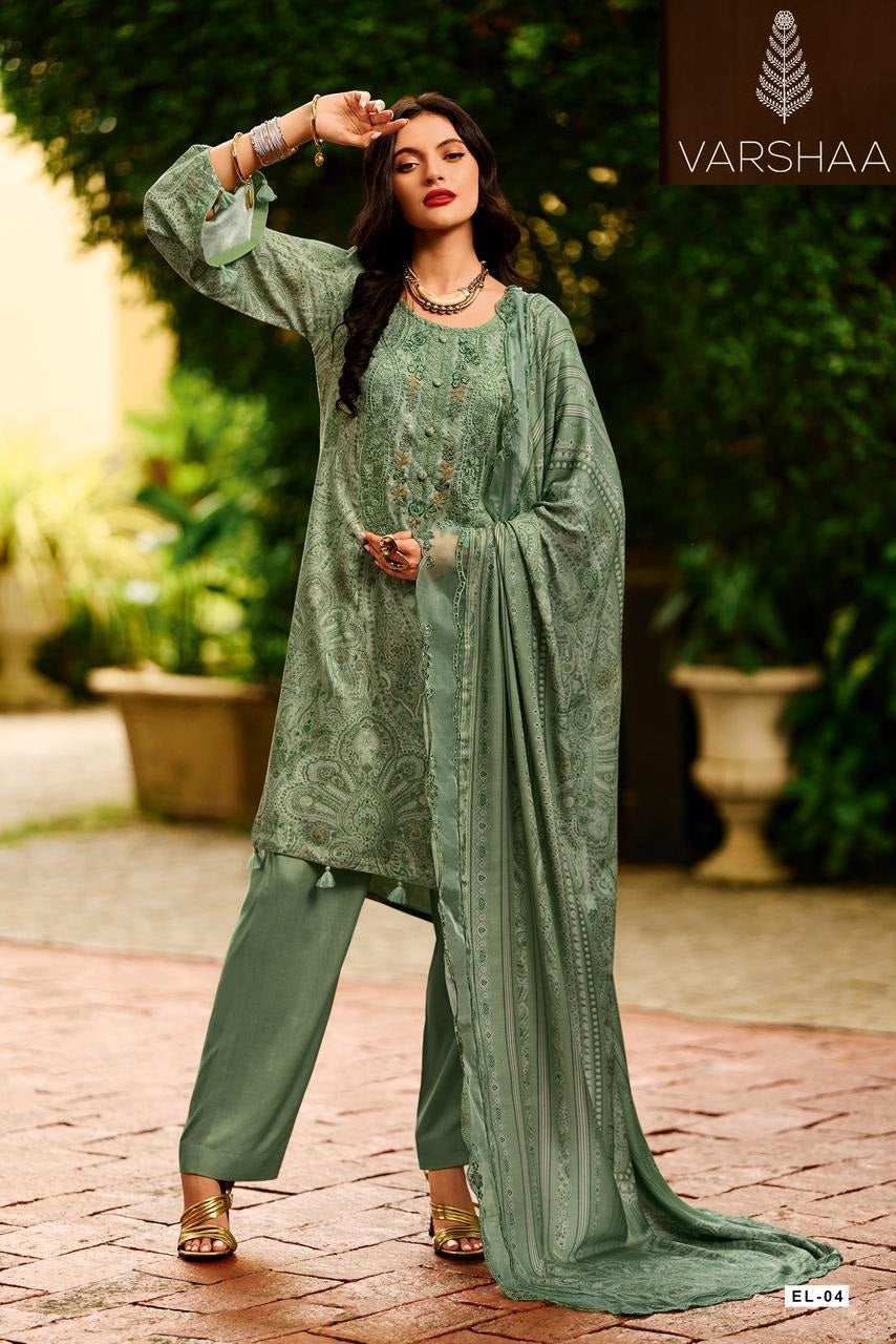 Elici Varsha Fashions Viscose Pashmina Pashmina Suits Wholesaler India