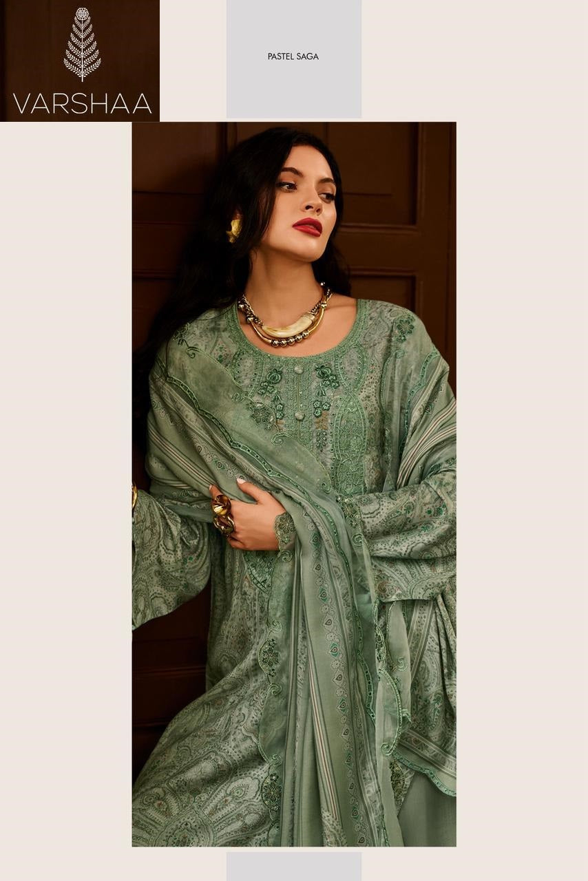 Elici Varsha Fashions Viscose Pashmina Pashmina Suits Wholesaler India