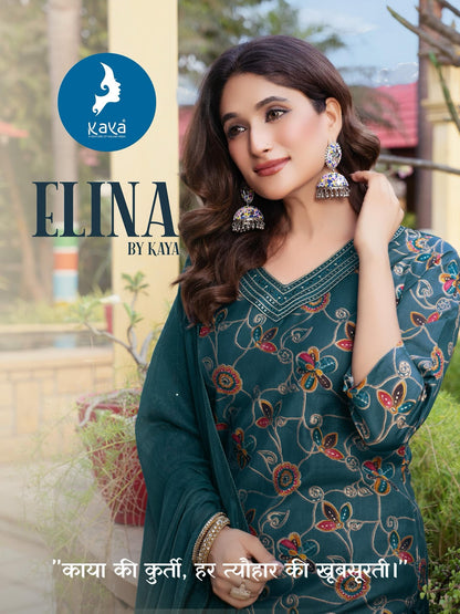 Elina Kaya Vertical Readymade Suits Supplier Gujarat