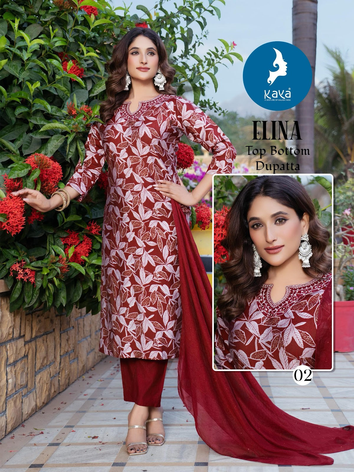 Elina Kaya Vertical Readymade Suits Supplier Gujarat