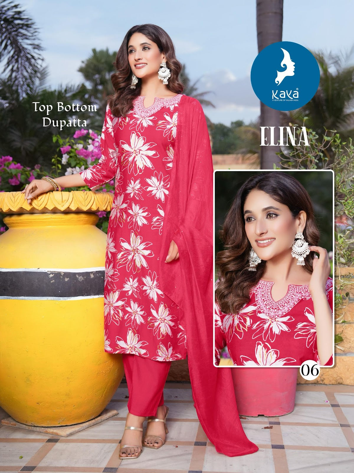 Elina Kaya Vertical Readymade Suits Supplier Gujarat