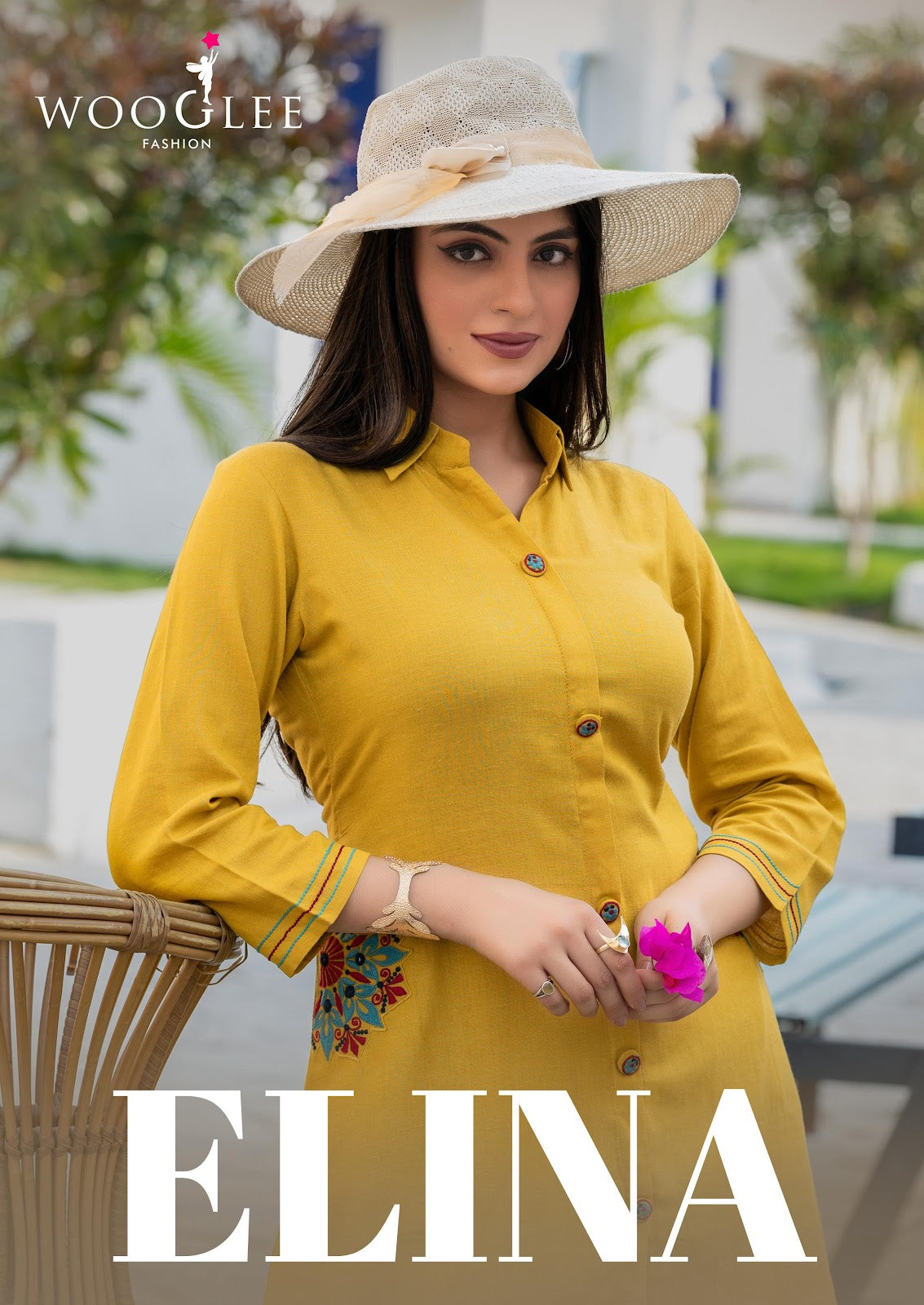Elina Wooglee Slub Co Ord Set Supplier Ahmedabad