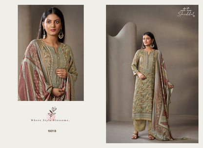 Eliora 1001 Shiddat Muslin Pant Style Suits Manufacturer