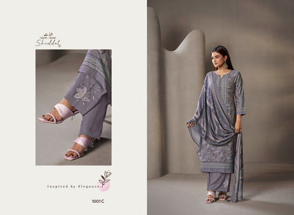 Eliora 1001 Shiddat Muslin Pant Style Suits Manufacturer