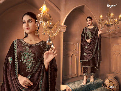 Elisha Reyna Reyna Velvet Suits Wholesale Price