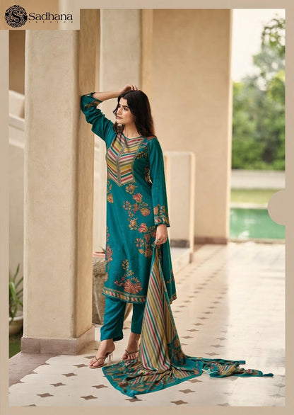 Elisha Sadhana Pashmina Suits Supplier India