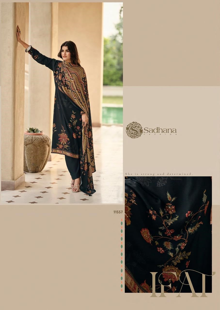 Elisha Sadhana Pashmina Suits Supplier India