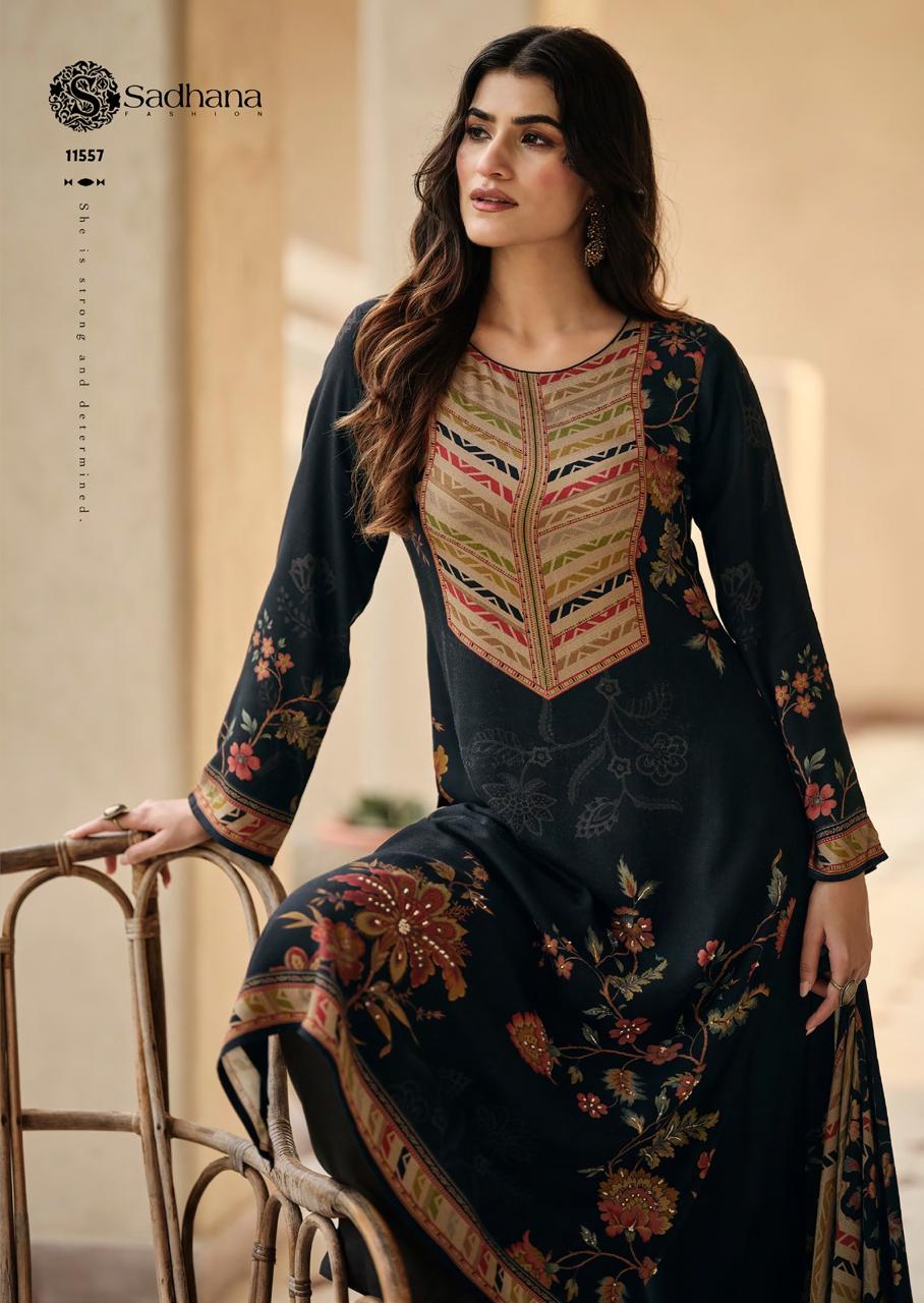 Elisha Sadhana Pashmina Suits Supplier India