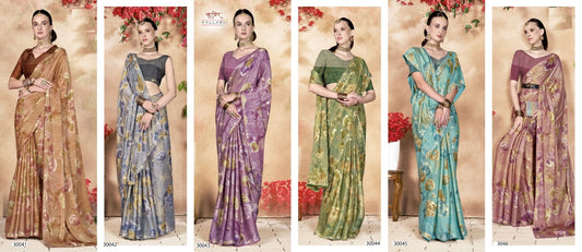Elisha Vallabhi Prints Brasso Sarees Wholesaler