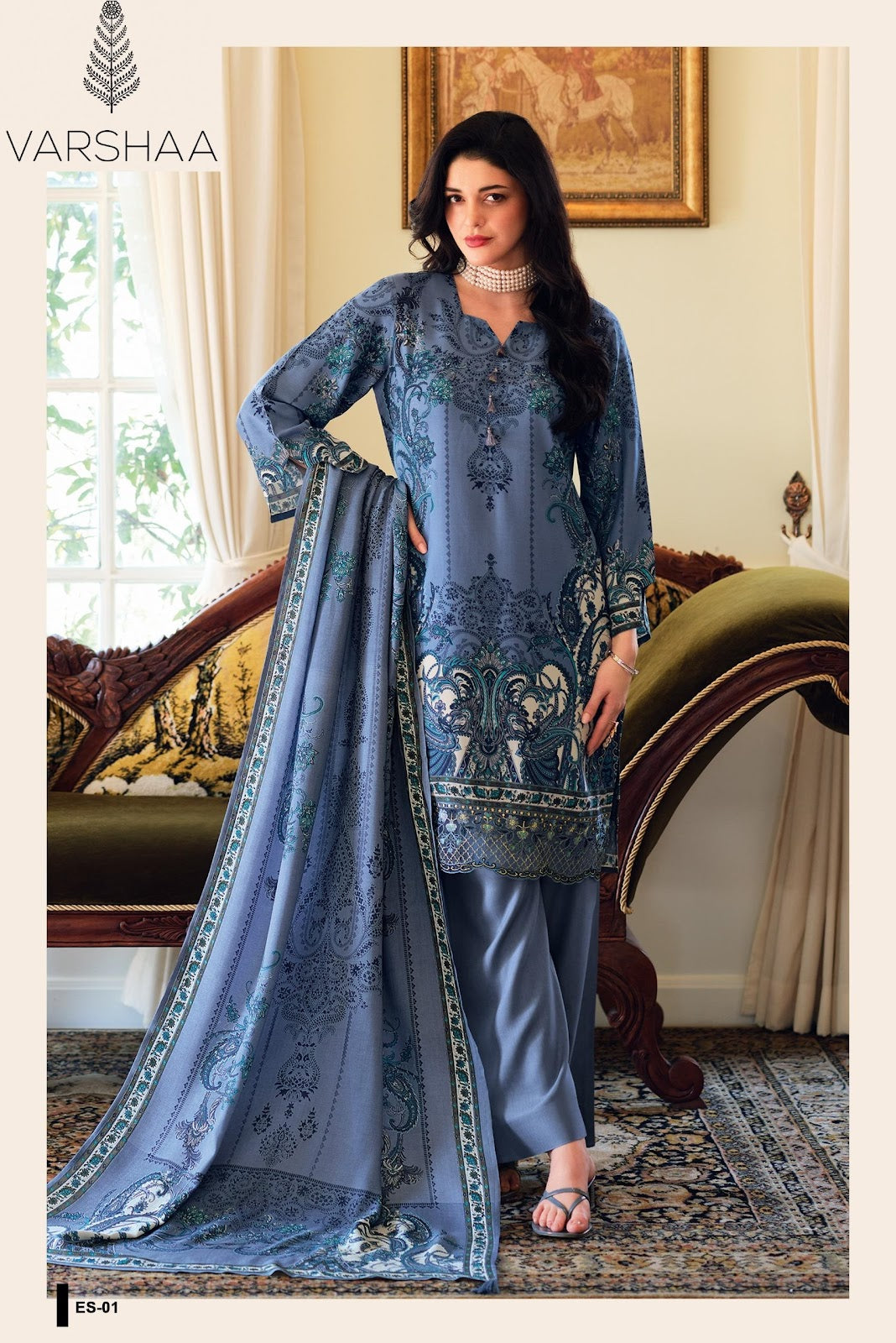 Elissa Varshaa Pashmina Suits Supplier Gujarat