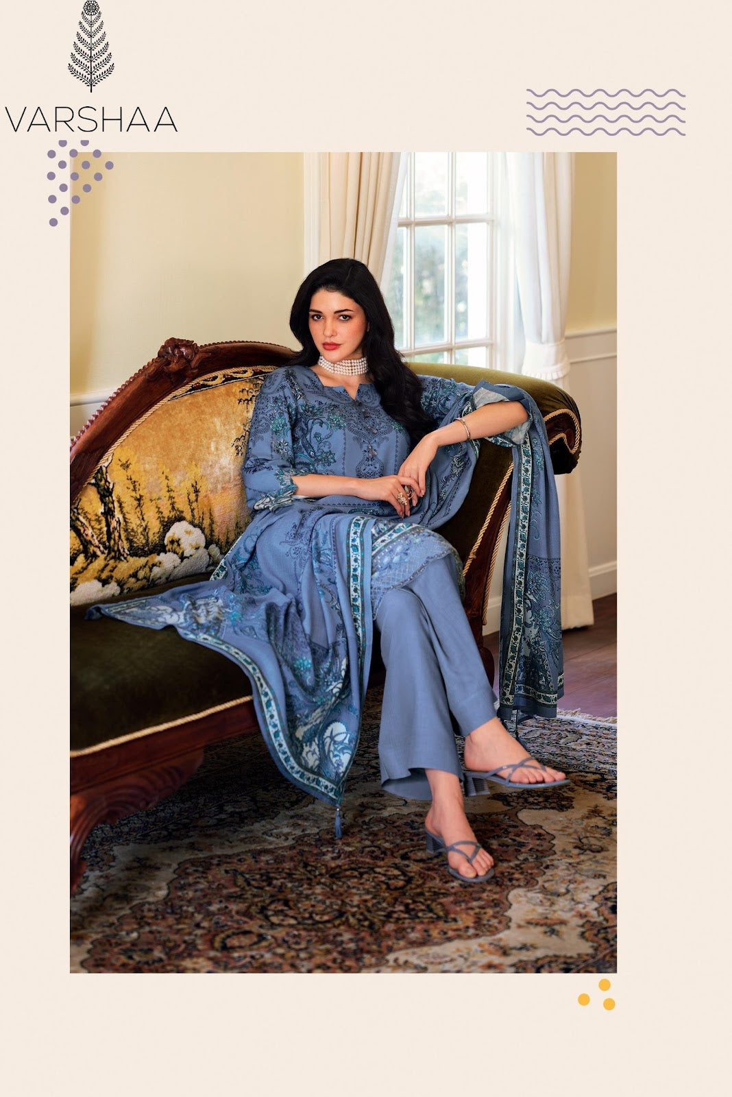 Elissa Varshaa Pashmina Suits Supplier Gujarat