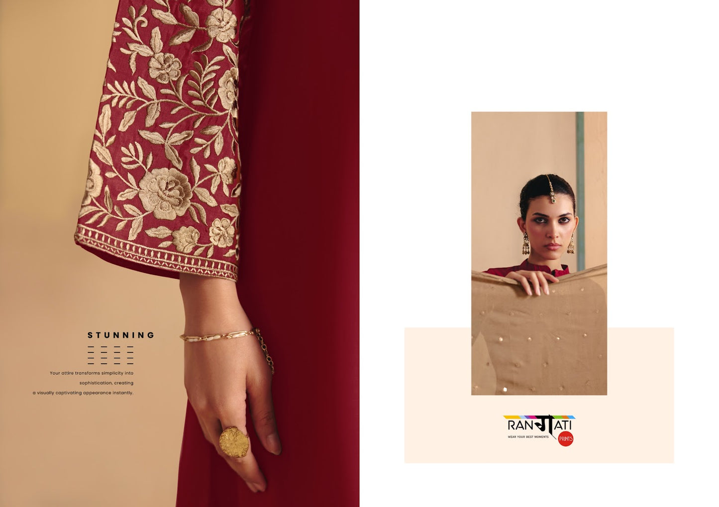 Eliza Rangati Prints Silk Pant Style Suits Wholesale Price