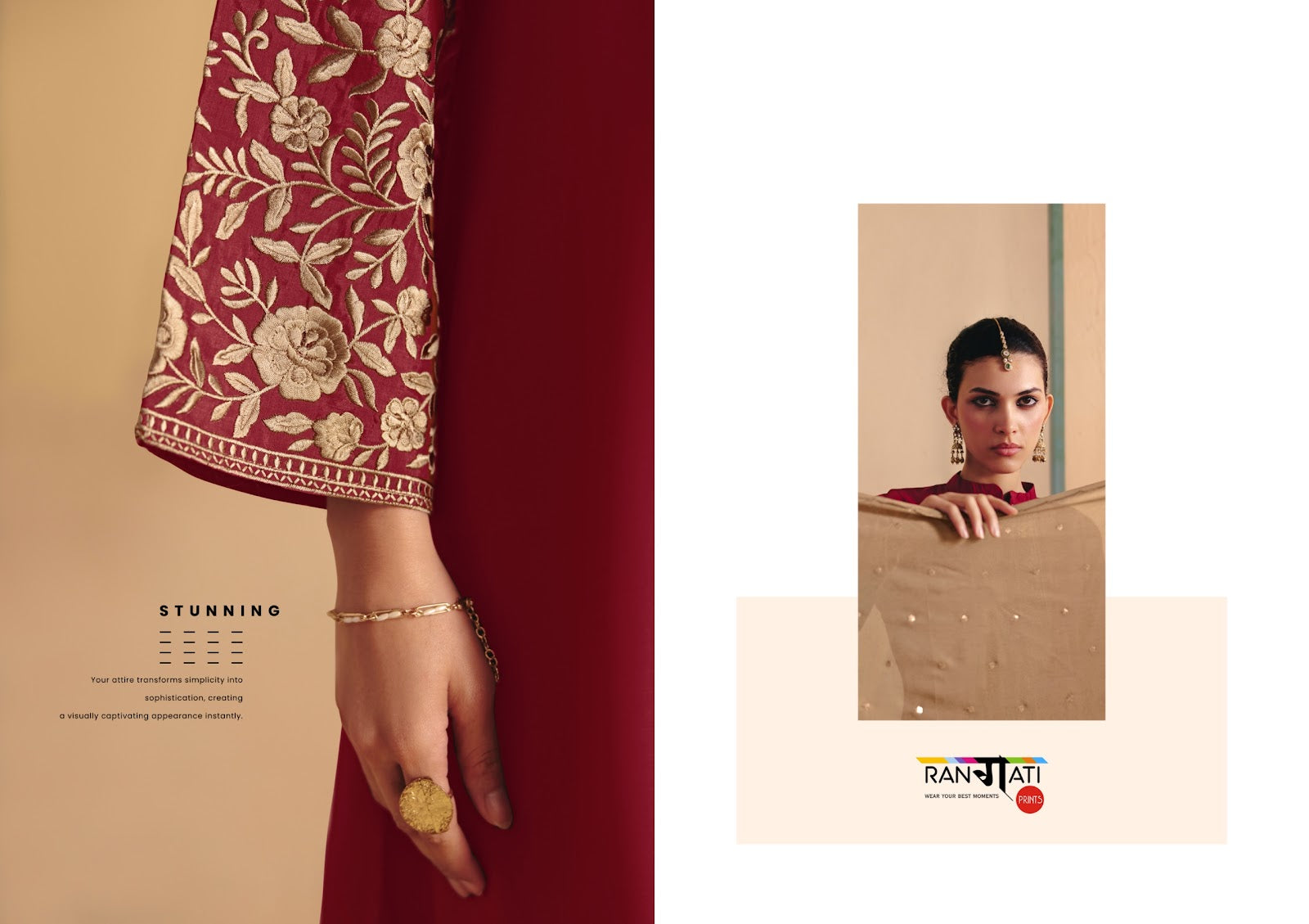 Eliza Rangati Prints Silk Pant Style Suits Wholesale Price
