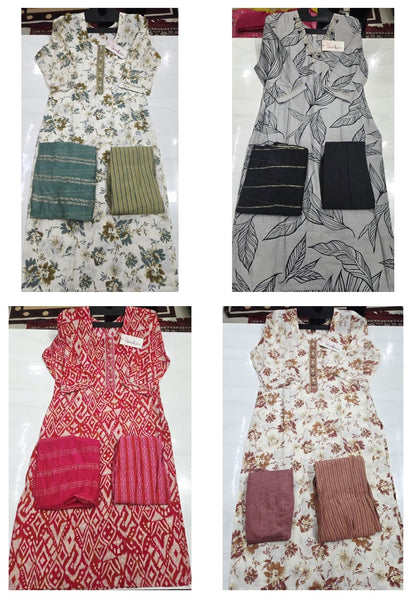 Eliza Series 121625 Dveeja Fashion Modal Chanderi Readymade Pant Style Suits Manufacturer Ahmedabad