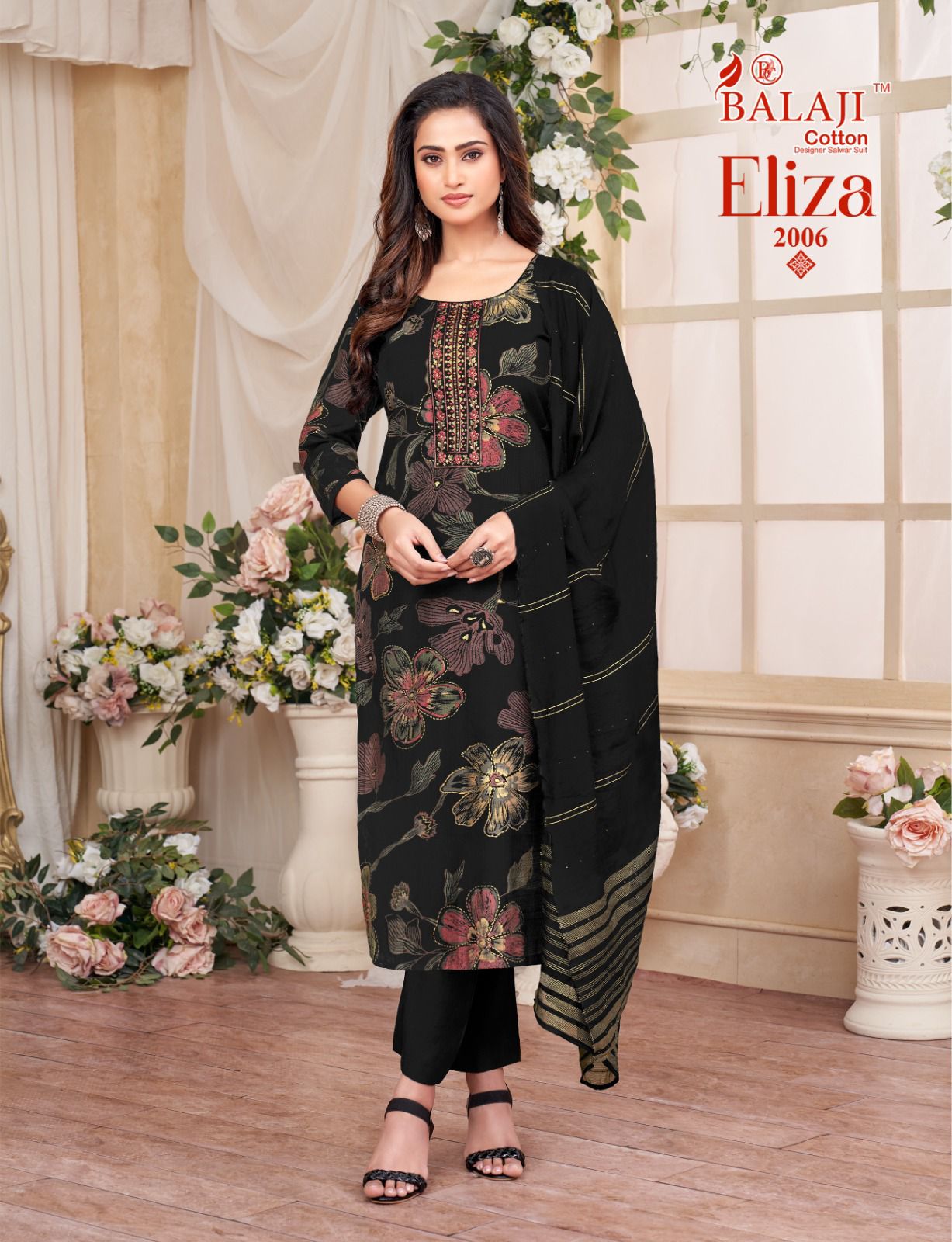 Eliza Vol 2 Balaji Vertican Readymade Pant Style Suits Exporter