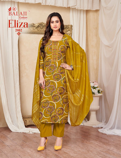 Eliza Vol 2 Balaji Vertican Readymade Pant Style Suits Exporter
