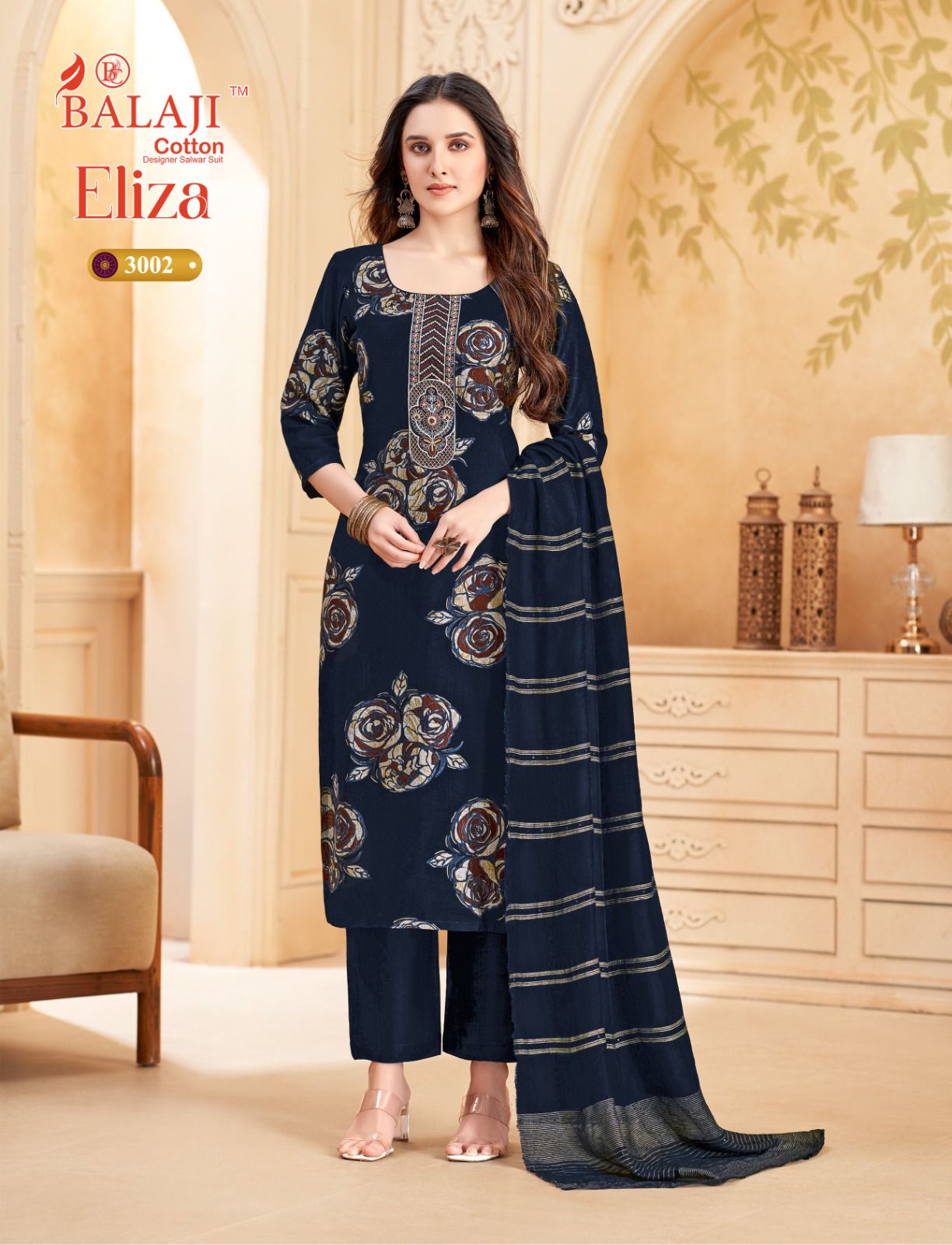 Eliza Vol 3 Balaji Vertican Readymade Pant Style Suits Manufacturer Gujarat