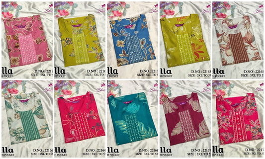 Ella Jnx Berlin Plus Size Kurtis Wholesale Price