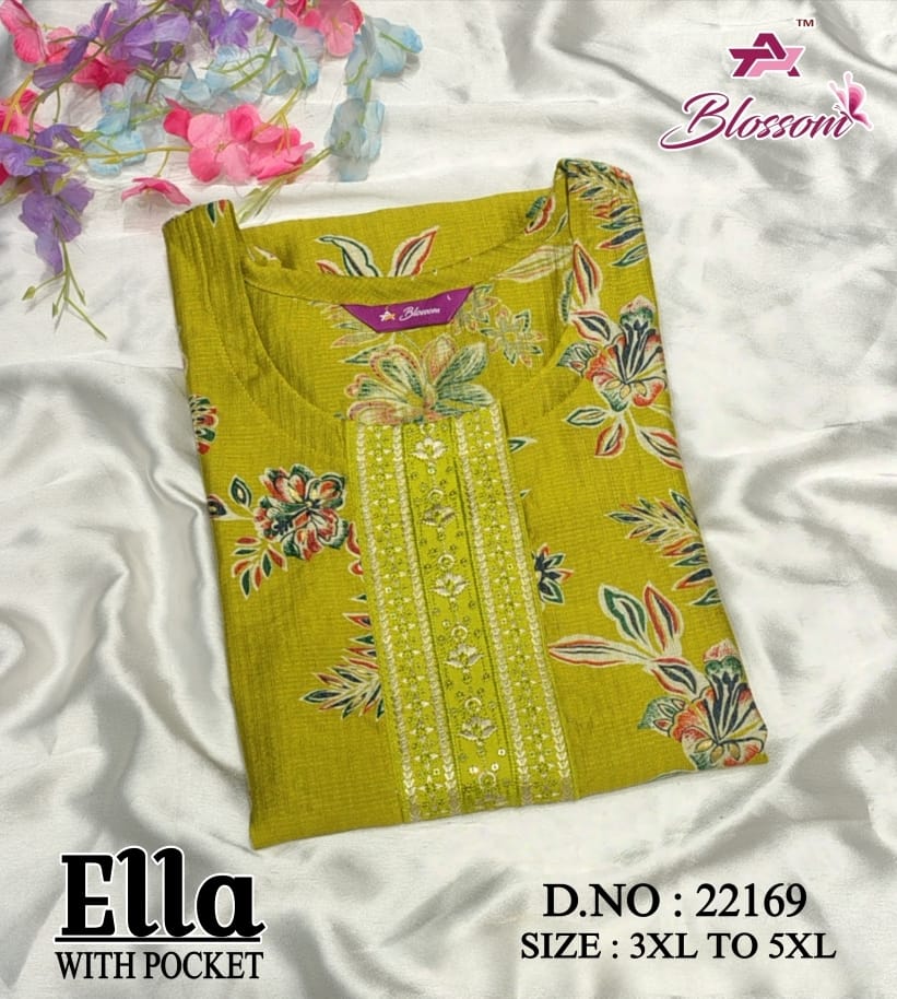 Ella Jnx Berlin Plus Size Kurtis Wholesale Price