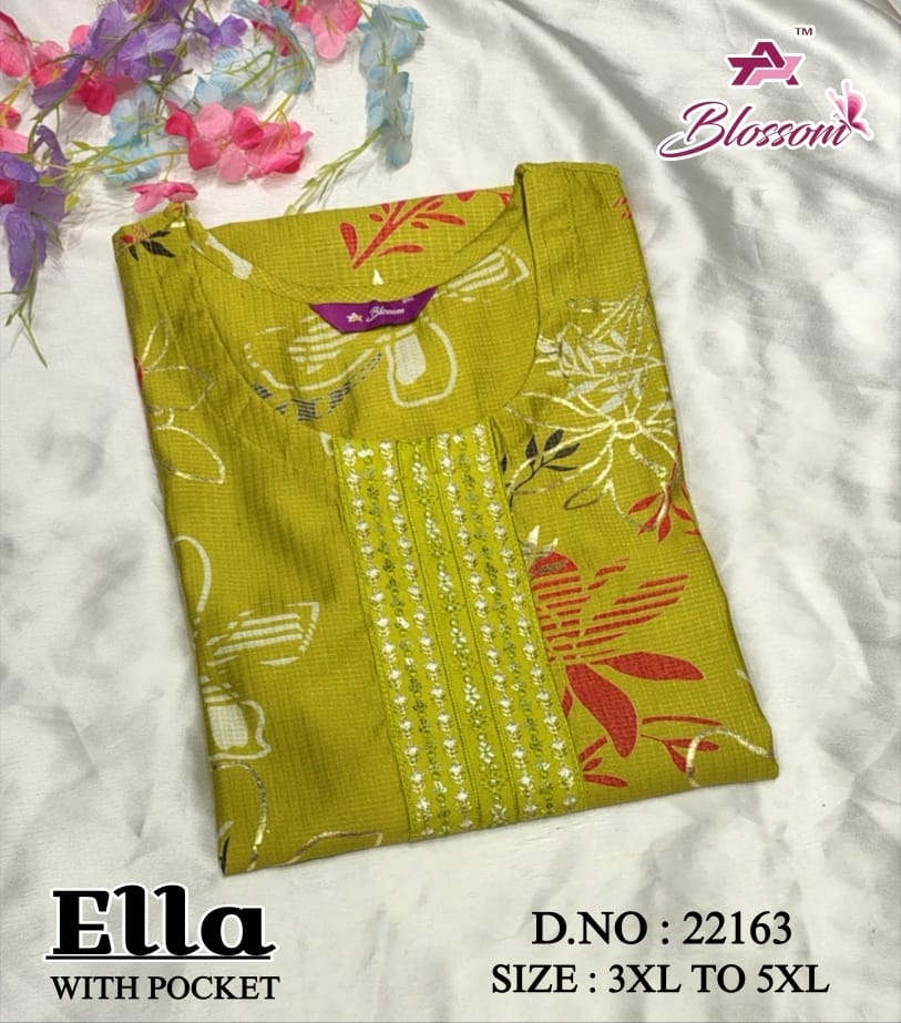 Ella Jnx Berlin Plus Size Kurtis Wholesale Price