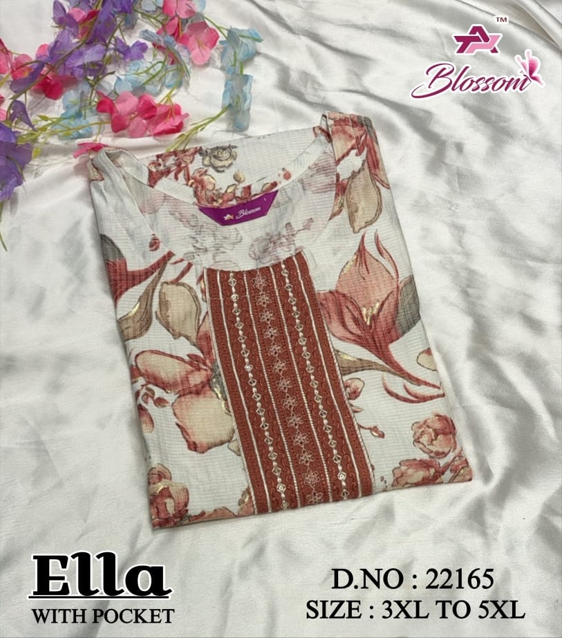 Ella Jnx Berlin Plus Size Kurtis Wholesale Price