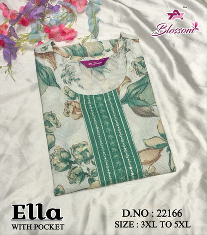 Ella Jnx Berlin Plus Size Kurtis Wholesale Price