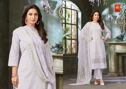 एले वॉल्यूम 2 ​​कराची प्रिंट्स कैम्ब्रिक पैंट स्टाइल सूट थोक मूल्य पर