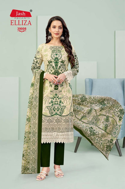 Elliza Vol 39 Jash Cotton Karachi Salwar Suits Manufacturer Ahmedabad