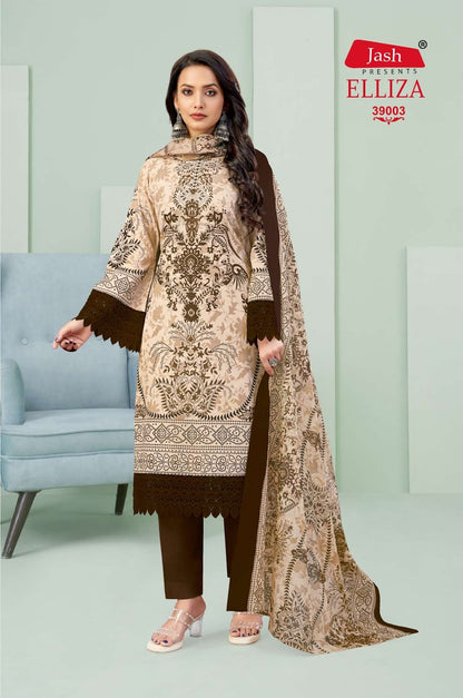 Elliza Vol 39 Jash Cotton Karachi Salwar Suits Manufacturer Ahmedabad