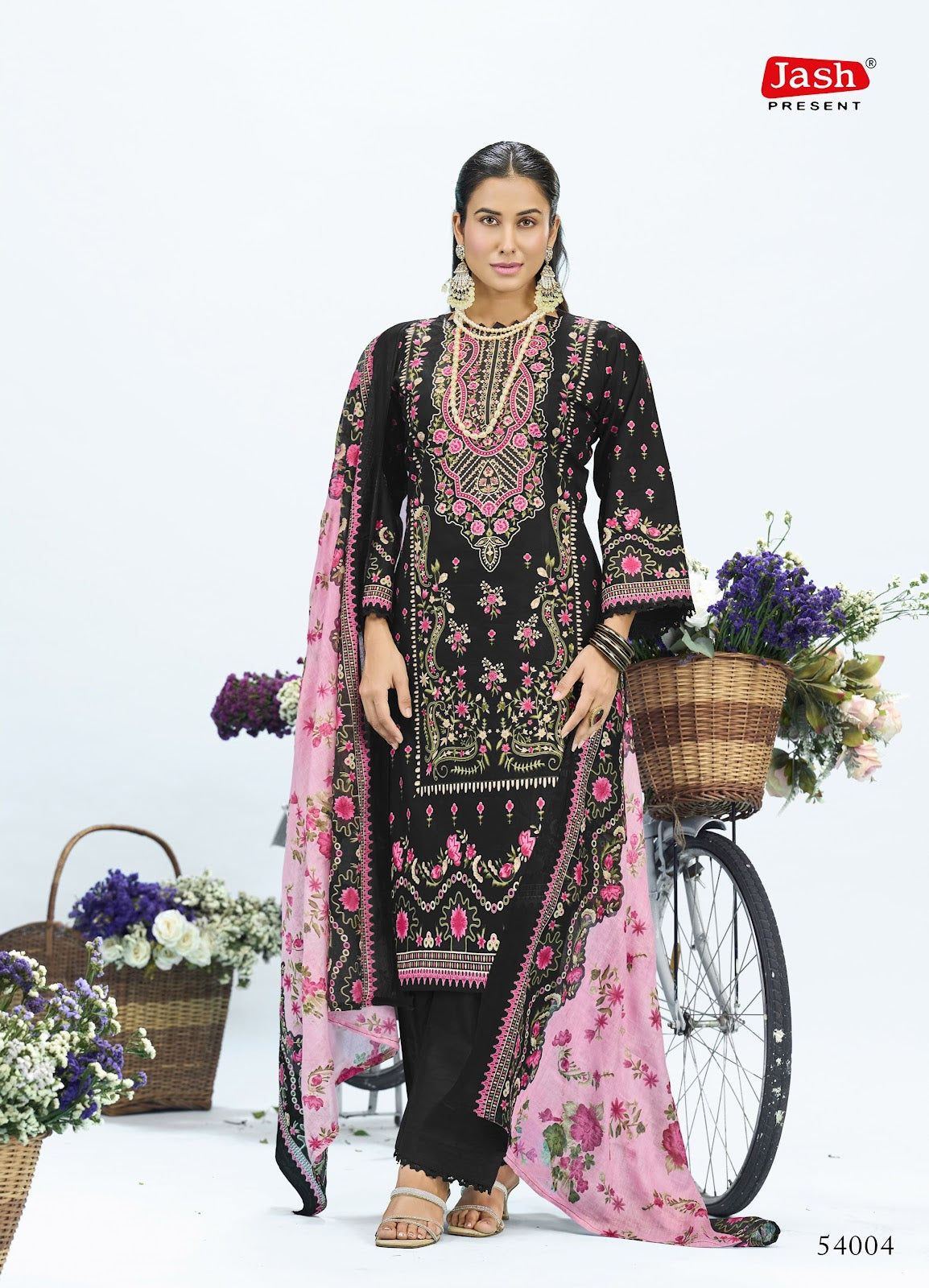 Elliza Vol 54 Jash Lawn Cotton Karachi Salwar Suits Exporter