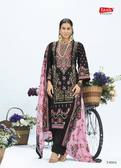 Elliza Vol 54 Jash Lawn Cotton Karachi Salwar Suits Exporter