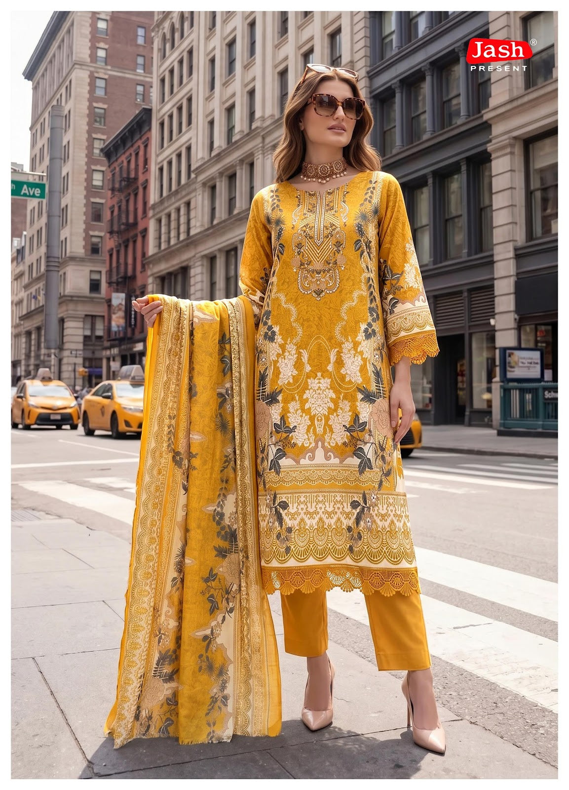 Elliza Vol 56 Jash Mix Cotton Karachi Salwar Suits Wholesaler