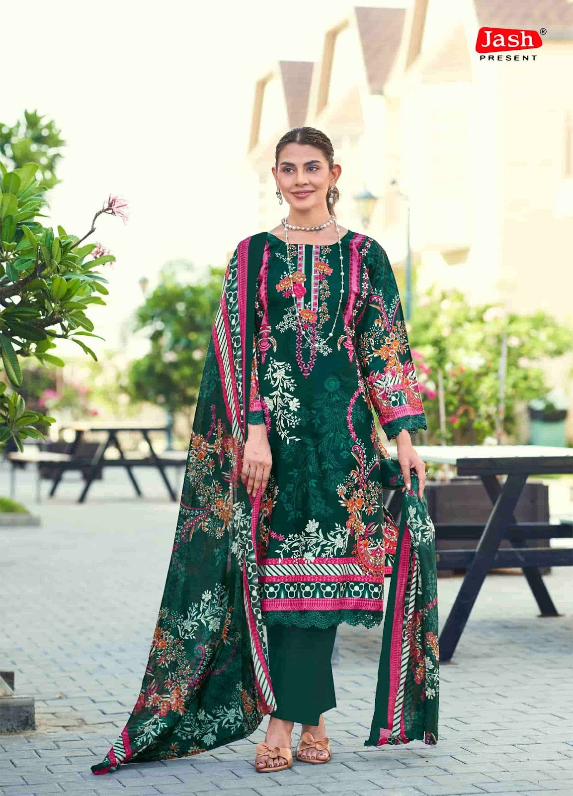 Elliza Vol 57 Jash Lawn Karachi Salwar Suits Supplier India
