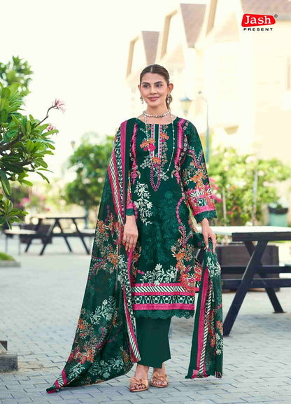 Elliza Vol 57 Jash Lawn Karachi Salwar Suits Supplier India
