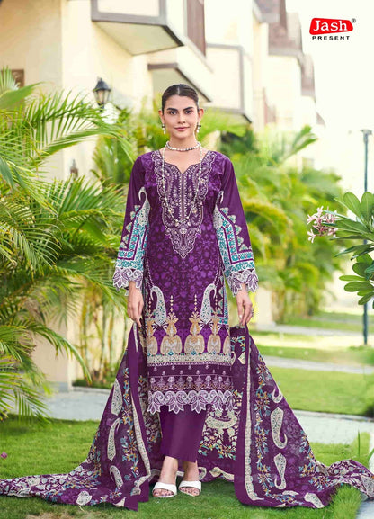 Elliza Vol 57 Jash Lawn Karachi Salwar Suits Supplier India