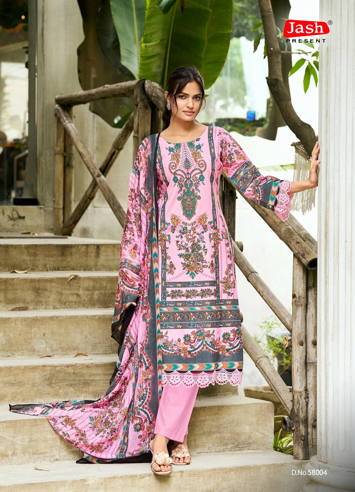Elliza Vol 58 Jash Lawn Cotton Karachi Salwar Suits Manufacturer