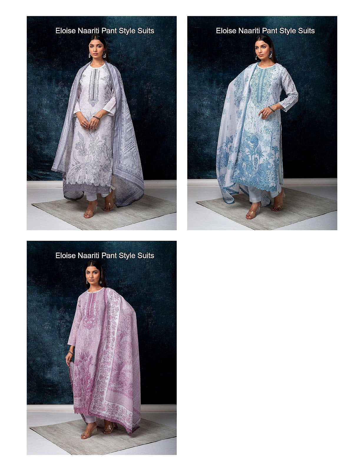 Eloise Naariti Linen Pant Style Suits Supplier India