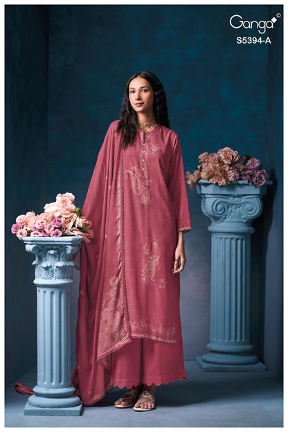 Elvaya S5394 Ganga Wool Pashmina Suits Manufacturer